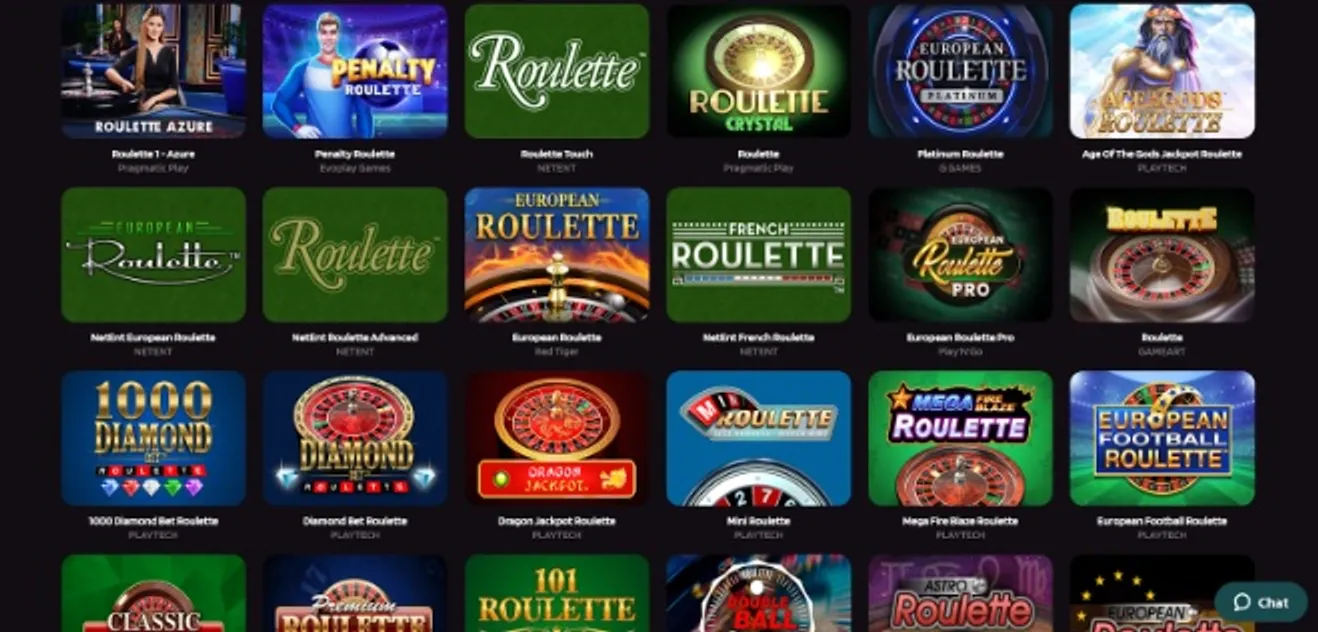 Roleta cassino