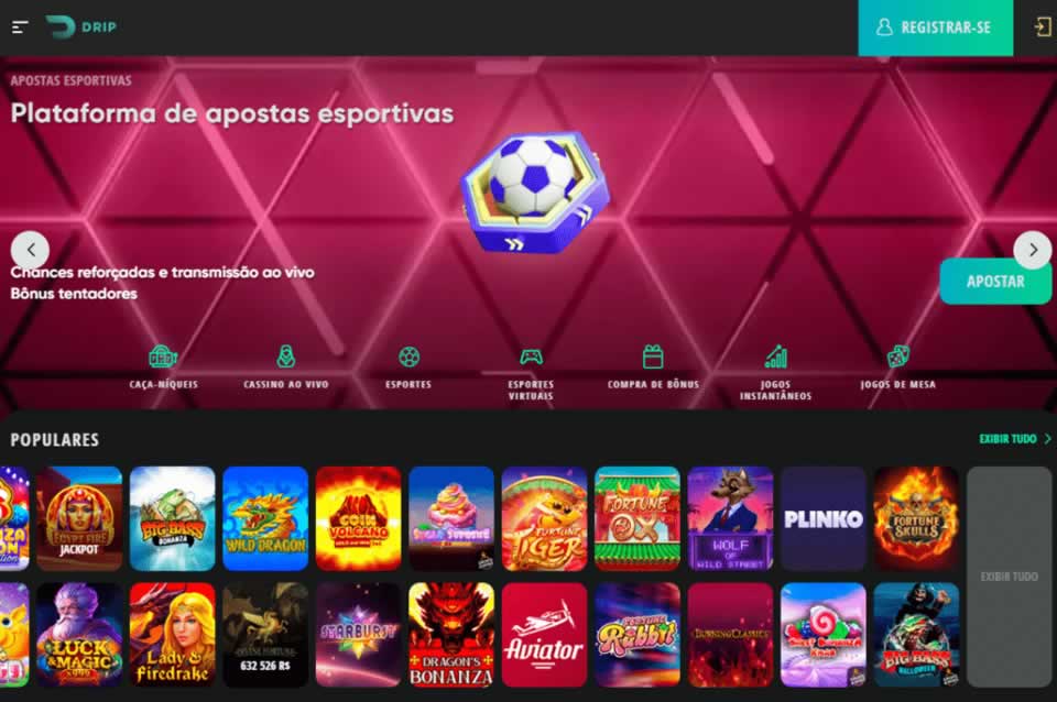 Aplicativo de aposta