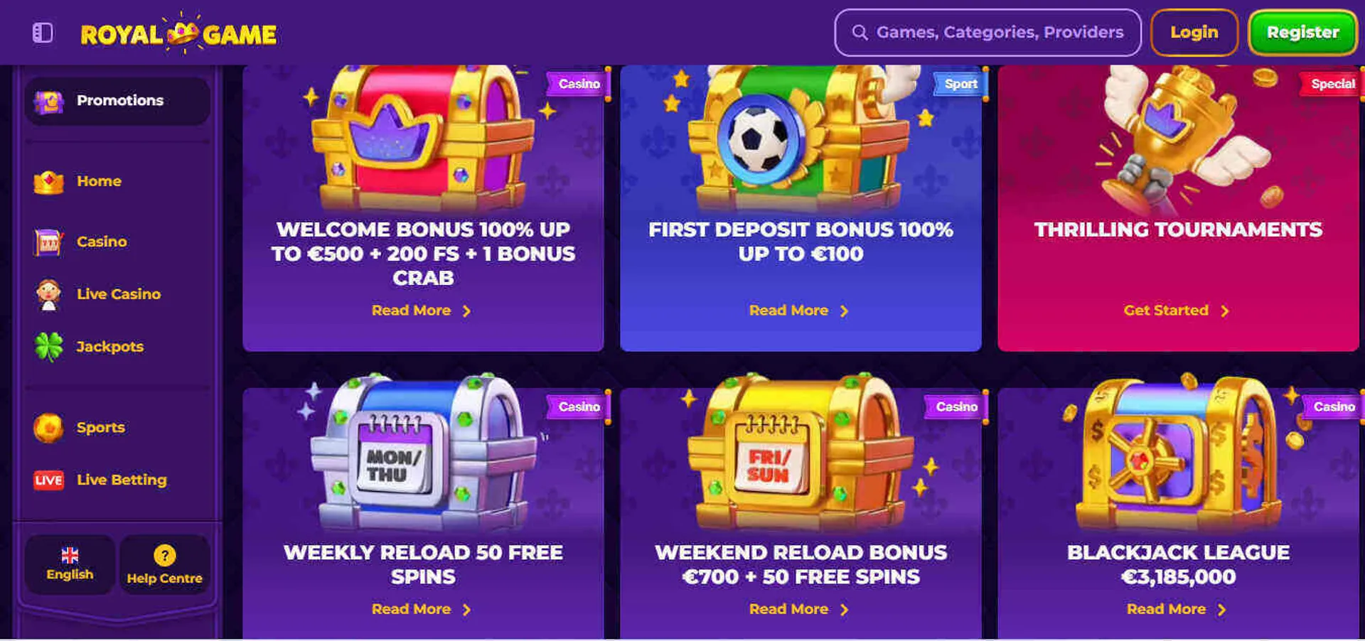 Rtp slot pg
